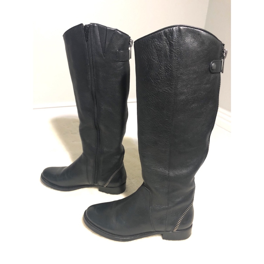 Arturo Chiang • Black Leather Riding Boots